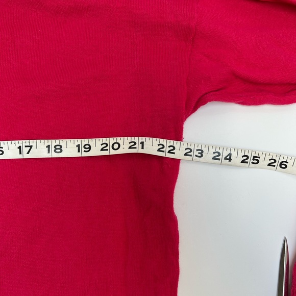Hot Pink Gap V-Neck Sweater - Picture 4 of 8